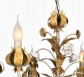 stylowy żyrandol glamour kwiaty róże do sypialni salonu pokoju kawiarni vintage.jpg