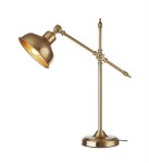 MARKSLOJD LAMPA BIURKOWA GABINETOWA RETRO 108116 GRIMSTAD DARK GOLD