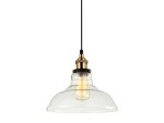 ITALUX INDUSTRIALNA LAMPA WISZĄCA LOFT HUBERT MDM-2381/1 CLEAR