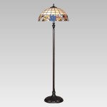 LUXERA STYLOWA LAMPA PODŁOGOWA TIFFANY No.145 MULTICOLOR