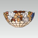 LUXERA STYLOWY KINKIET WITRAŻOWY TIFFANY No.108 MULTICOLOR