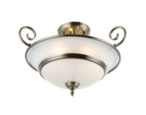 GLOBO PLAFON KLASYCZNY AMPLA TOLEDO 6896-5 PATYNA