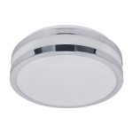 LUXERA ŁAZIENKOWY PLAFON SUFITOWY IP44 NORD 49009 CHROM/OPAL
