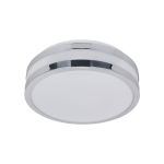 LUXERA ŁAZIENKOWY PLAFON SUFITOWY IP44 NORD 49010 CHROM/OPAL