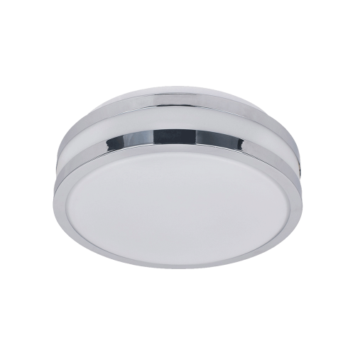 LUXERA ŁAZIENKOWY PLAFON SUFITOWY IP44 NORD 49010 CHROM/OPAL