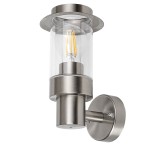 RABALUX NOWOCZESNY KINKIET ZEWNĘTRZNY ELEWACYJNY IP44 WARSAW 7838 INOX