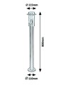 lampa latarnia zewnetrzna słupek ogrodowy ip44 outdor inox.jpg