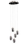 ITALUX NOWOCZESNA LAMPA WISZĄCA PLAFON LED HUELTO PND-22112132-5A CHROM
