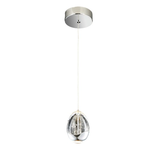 ITALUX NOWOCZESNA LAMPA WISZĄCA ZWIS LED HUELTO PND-22112132-1A CHROM