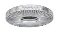 nowoczesna lampa sufitowa led plafon na pilota do salonu sypialni biura gabinetu chrom clear.jpg