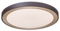 lampa plafon sufitowy led na pilota do salonu biura jdalni sypialni gabinetu brąz.jpg