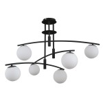 ITALUX NOWOCZESNY ŻYRANDOL SUFITOWY SENAI PND-31322-6A-SB BLACK