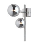JUPITER NOWOCZESNY DESIGNERSKI KINKIET NEPTUN NIKIEL/SMOKE