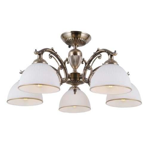ITALUX STYLOWY ŻYRANDOL PLAFON SUFITOWY FENEZA PND-5122-5 PATYNA