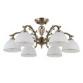 żyrandol sufitowy plafon  lampa sufitowa patyna do salonu sypialni dworku restauracji hotelu italux.jpg