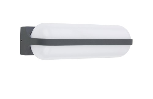 GLOBO NOWOCZESNY KINKIET ELEWACYJNY LED IP54 HONNA 34174W1 ANTHRAZIT