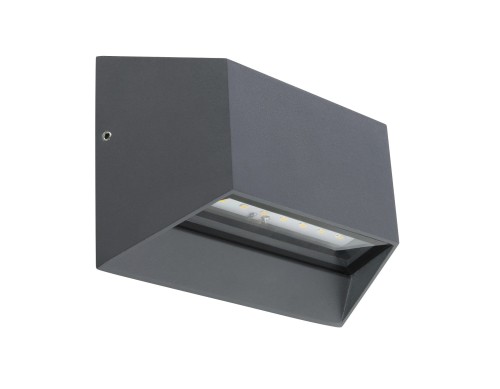 GLOBO NOWOCZESNY KINKIET ELEWACYJNY LED IP54 HONNA 34175 ANTHRAZIT