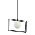 wisząca lampa zwis nad stół bar wyspę do kuchni jadalni salonu czarna.jpg