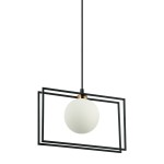 ITALUX INDUSTRIALNA LAMPA WISZĄCA GROSETTA PND-53423-1-BK BLACK