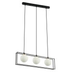 ITALUX INDUSTRIALNA LAMPA WISZĄCA GROSETTA PND-53423-3-BK BLACK