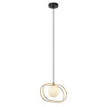 industrialna lampa wisząca loft zwis nad bar stół do jadalni kuchni pokoju złota.jpg
