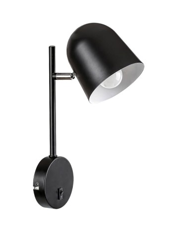 RABALUX INDUSTRIALNY KINKIET REFLEKTOR Z WYŁĄCZNIKIEM EGON 5242 BLACK