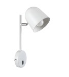 RABALUX INDUSTRIALNY KINKIET REFLEKTOR Z WYŁĄCZNIKIEM EGON 5243 WHITE