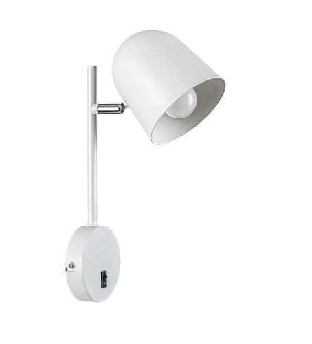 RABALUX INDUSTRIALNY KINKIET REFLEKTOR Z WYŁĄCZNIKIEM EGON 5243 WHITE