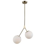 ITALUX NOWOCZESNA LAMPA SUFITOWA ŻYRANDOL CASERTA PND-33245-2 PATYNA