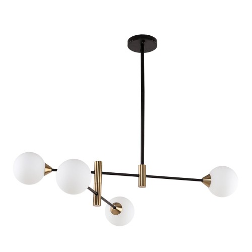 industrialna lampa sufitowa do salonu kuchni jadalni sypialni biura gabinetu złota czarna.jpg