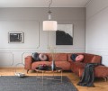 lampa wisząca z abażurem do salonu sypialni pokoju patyna plisowana.jpg