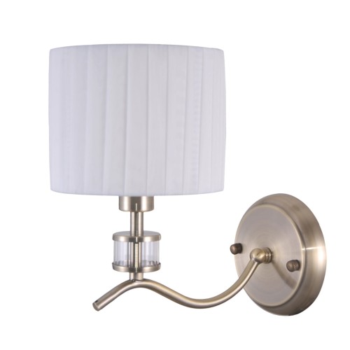 ITALUX STYLOWY KINKIET ABAŻUROWY FERLENA WL-28343-1 PATYNA