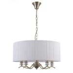 ITALUX STYLOWY ŻYRANDOL ABAŻUROWY FERLENA PND-28343-5A PATYNA