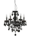 ITALUX ŻYRANDOL MARIA TERESA WHIZ ACRYLIC L.90690/5 BLACK