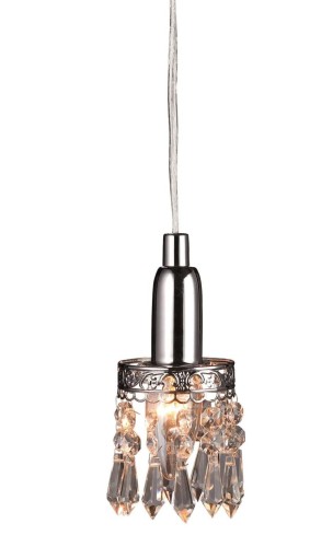 MARKSLOJD STYLOWA LAMPA WISZĄCA ZWIS KRYSZTAŁOWY SANDBY CHROM