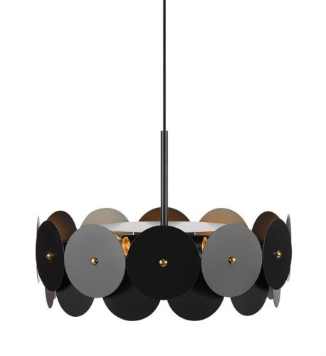 MARKSLOJD NOWOCZESNA LAMPA WISZĄCA 108265 VEGAS BLACK/GOLD