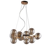 ITALUX NOWOCZESNY ŻYRANDOL MARBELIO PND-6161-15 GO+CO GOLD