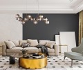 nowoczesna lampa wisząca żyrandol do salonu restauracji biura apartamentu złota.jpg