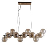 ITALUX NOWOCZESNY ŻYRANDOL MARBELIO PND-6161-16 GO+CO GOLD