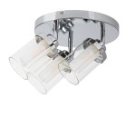 RABALUX NOWOCZESNY PLAFON ŁAZIENKOWY LAMPA SUFITOWA IP44 AVIVA 5088 CHROM