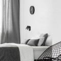 kinkiet reflektorowy led do sypialni salonu biura kuchni łazienki czarny.jpg