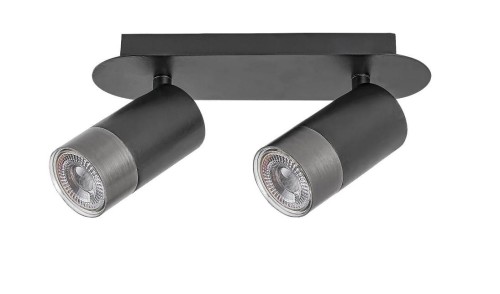 RABALUX LISTWA 2-REFLEKTOROWA LED SPOT 5070 ZIRCON BLACK