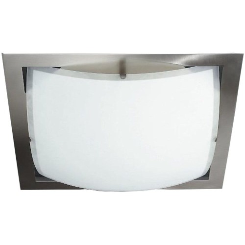 OUTLET MASSIVE PLAFONIERA SUFITOWA QUADROS 30012/17/10 INOX