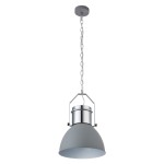 GLOBO INDUSTRIALNA LAMPA WISZĄCA LOFT KUTUM 15281G GRAU/SZARA