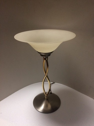 MASSIVE STYLOWA LAMPA NOCNA GABINETOWA AMBIENTE 12395/01/17 SILVER/GOLD