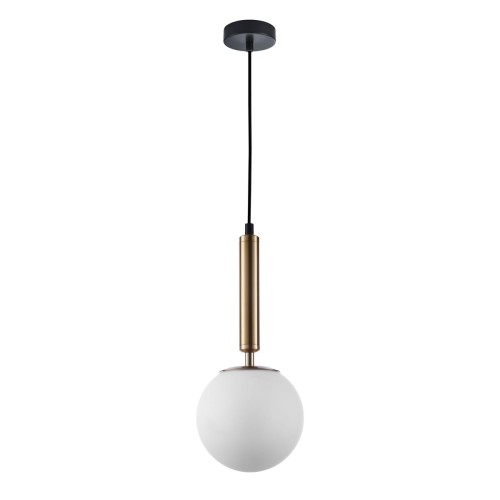 ITALUX NOWOCZESNA LAMPA WISZĄCA ZWIS RAVENA PND-2324-1 BRO+OPA
