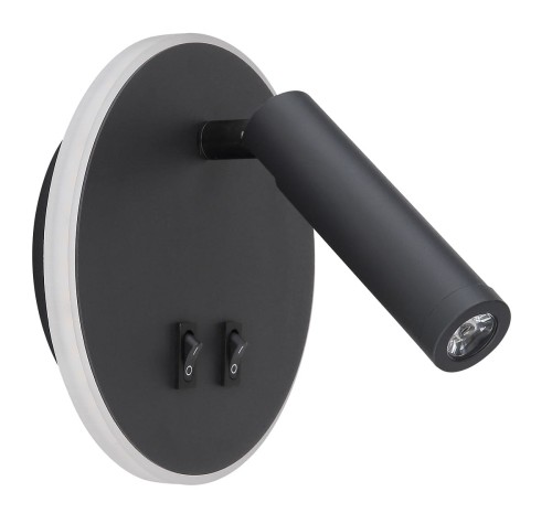 GLOBO NOWOCZESNY KINKIET LED DO CZYTANIA 78405S MANY BLACK