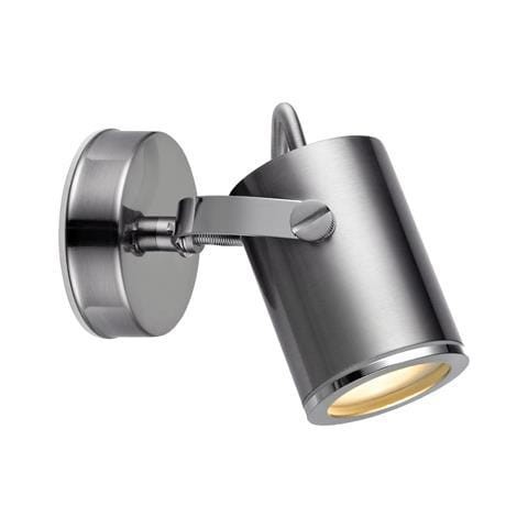 MARKSLOJD KINKIET SPOT ŁAZIENKOWY LED 1x3W LUX IP44 INOX