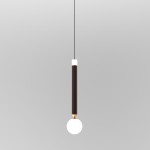 ITALUX NOWOCZESNA LAMPA WISZĄCA ZWIS LED LAON PND-2018109-1 COFFEE