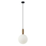 ITALUX NOWOCZESNA LAMPA WISZĄCA ZWIS ALDEVA PND-02340-1L-BRO